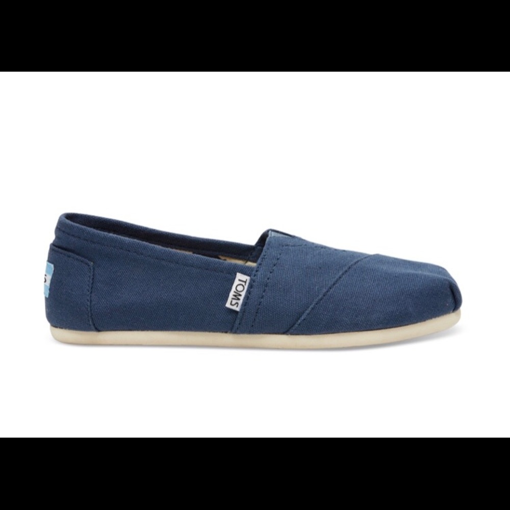 Toms Navy blue shoes